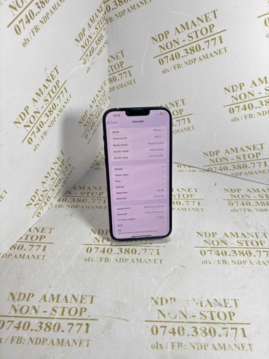 NDP Amanet Calea Mosilor 298 IPHONE 14 PLUS ( 45831)