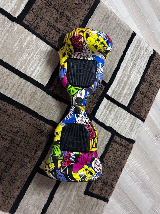 Hoverboard  cu desnig grafitti colorat