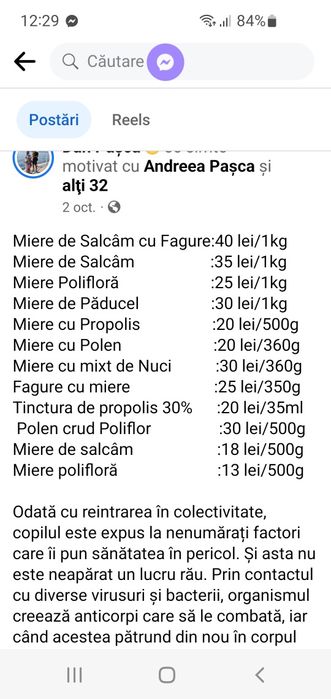 Miere poliflora din ,,Apuseni"