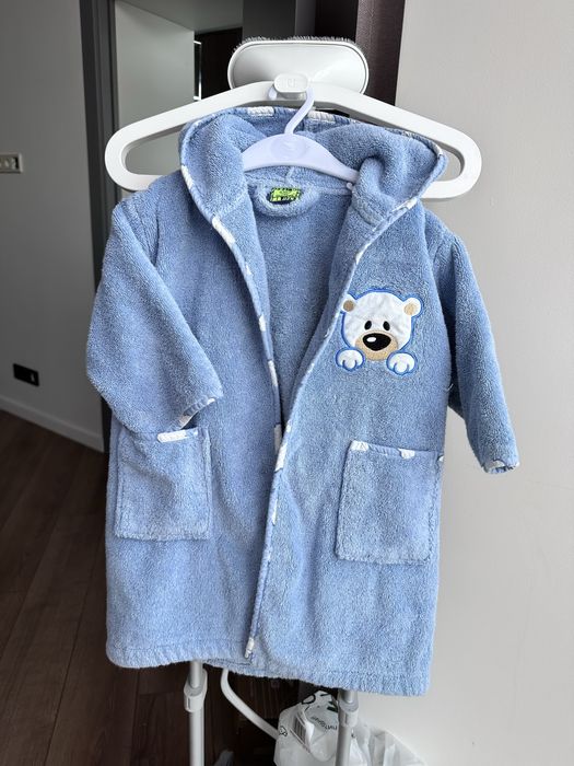 Халат банный детский, рост 80-90см