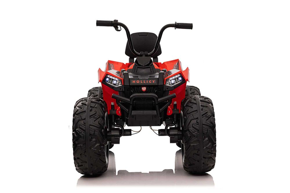 ATV electric Kinderauto SX2129 4x4 24V roti moi, scaun tapitat RED