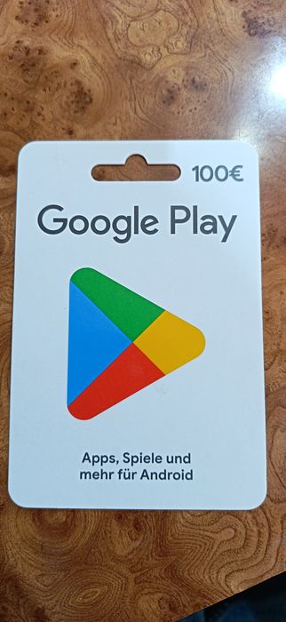 Vând Card Google Play