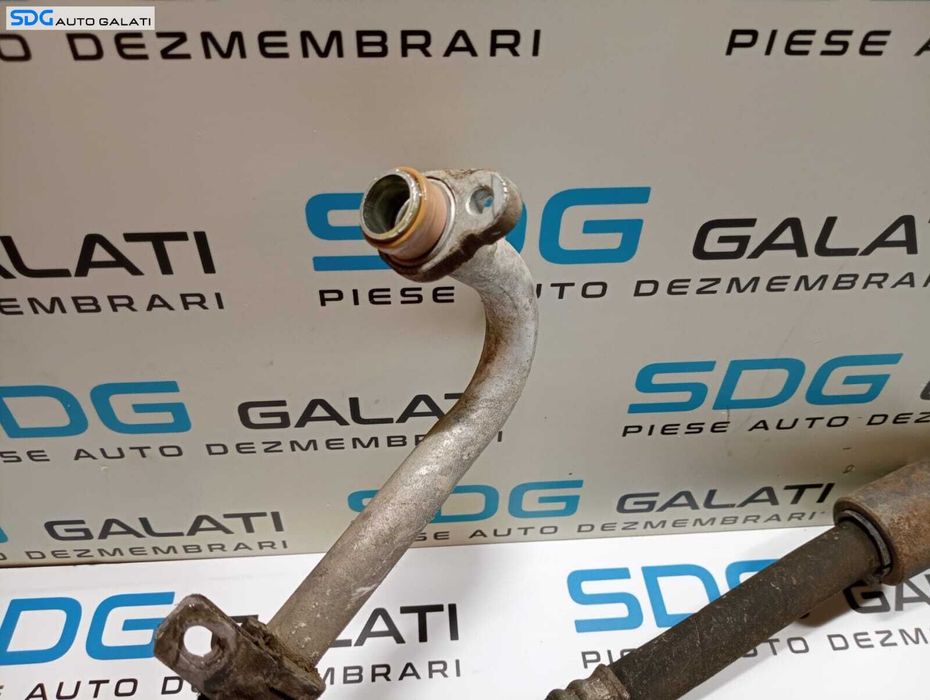 Teava Conducta Furtun Compresor AC Aer Conditionat Clima Dacia Logan 2 1.5 DCI 2012 - 2020 Cod 8200670814 8200670814--A [M6218]