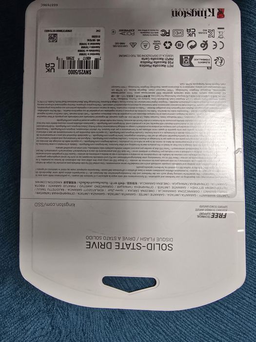 SSD Kingston 500Gb Sigilat
