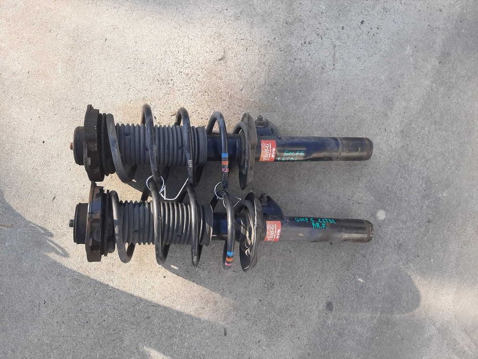 set amortizoare telescoape cu arcuri  fata 1.6 tdi vw golf 6 5k