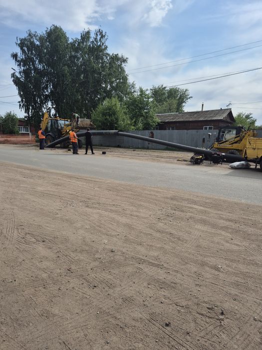 Гнб (крот) , вода в дом.