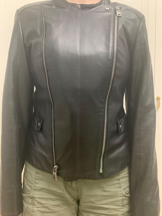 Женская кожаная куртка