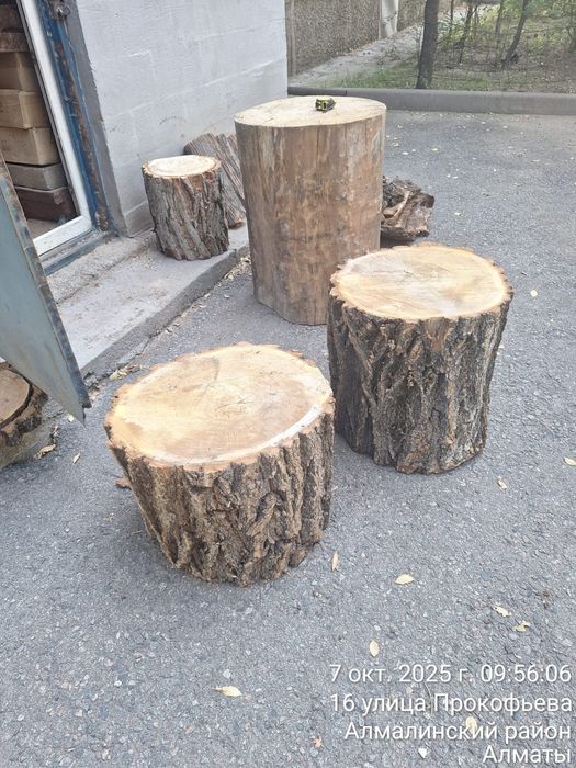 Продам большие и малые чурбаки