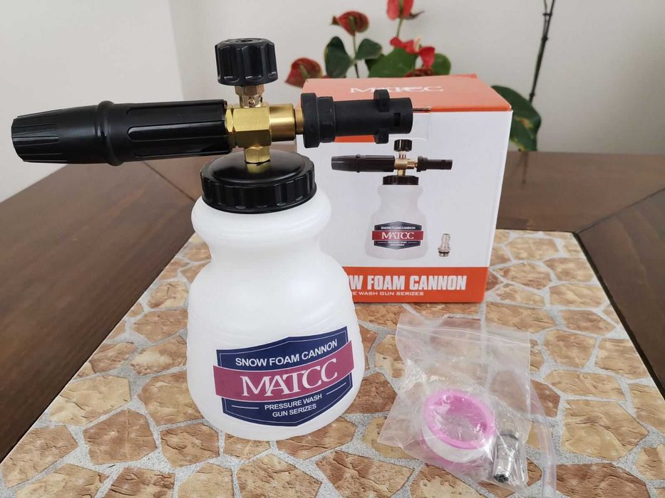 Дюза за пяна за водоструйки Karcher,Bosch,Lavor,Parkside,Nilfisk и др.