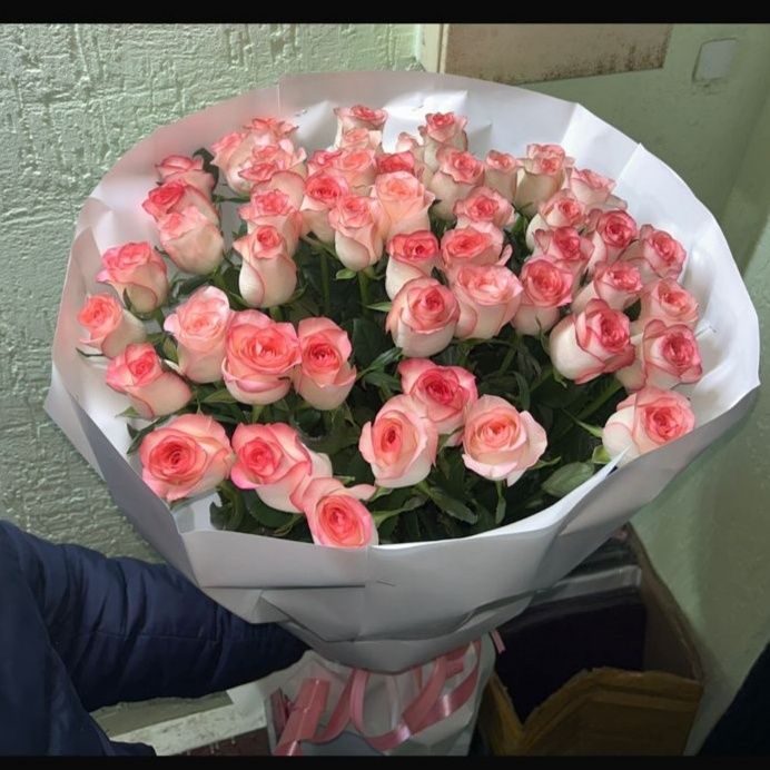 Акция, цветы, букеты