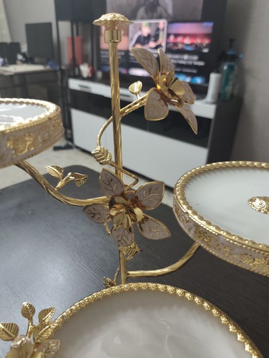 Фруктовница ваза этажерка