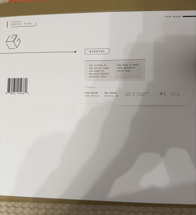 Mousepad Lethal Gaming Gear Saturn Pro XSoft