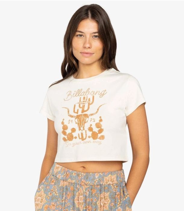 Billabong дамска блуза с къс ръкав