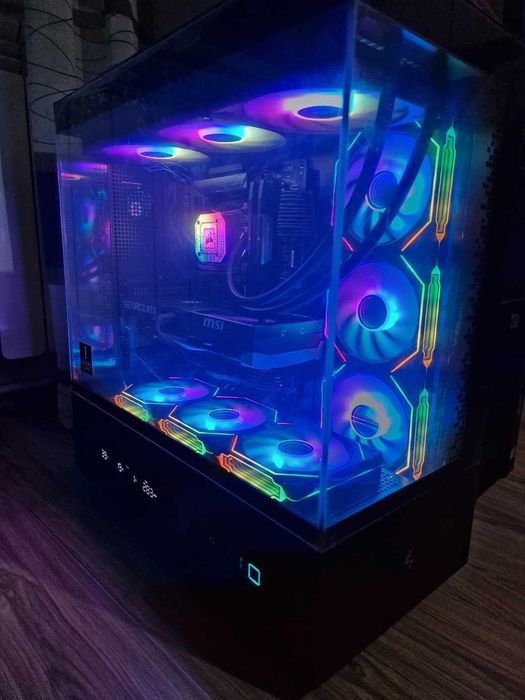 Vând PC Gaming i7-14700KF, RTX 5070 MSI, 32GB RAM, 1TB SSD, PSU 850W