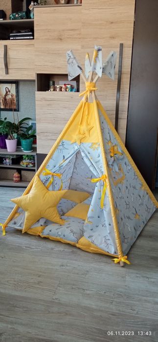 Детска индианска палатка "типи"
