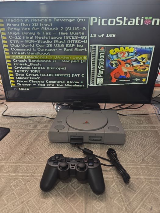PlayStation 1 Игровая приставка из детства
