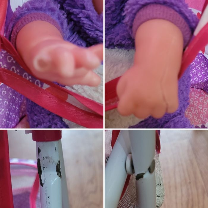 Игрушки для девочки (коляска с куклой)