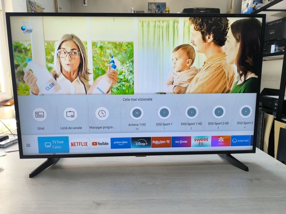 Tv led Smart Samsung 4K UHd 108cm cu telecomanda ,Hdmi,CAM Digi