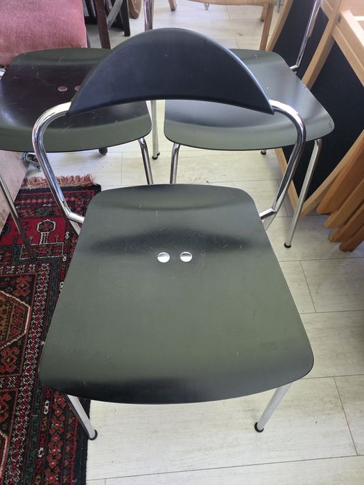 Дизайнерски столове Fritz Hansen (VicoSolo), компл. 3 бр