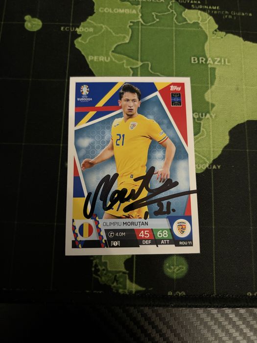 Autografe jucatori de fotbal
