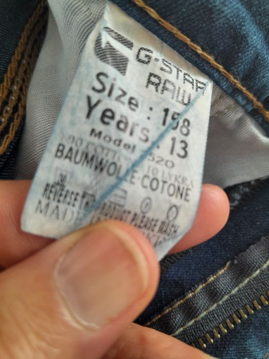 Blugi baieti G-Star Original ms 158/,13ani