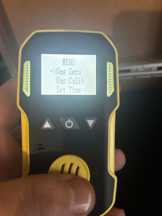 Detector industrial de gaze.