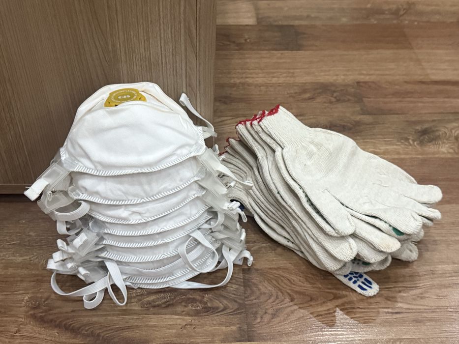 9 маска,8 перчатка общ 7500