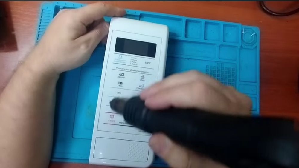 Ремонт кнопок на микроволновке