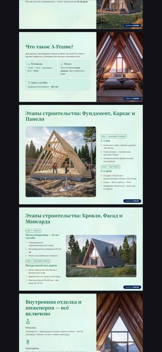 A frame дома строительство Шымкент