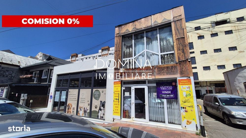 Spatiu comercial | 100 mp | P+1 | Strada Siretului |