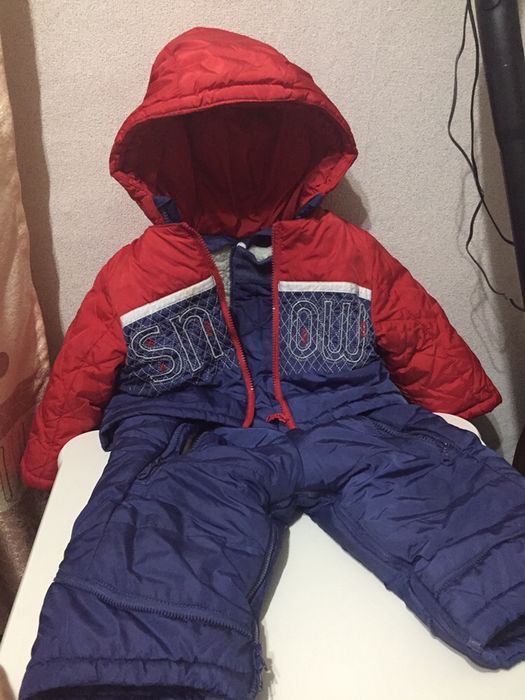 Детский зимний комбинезон
