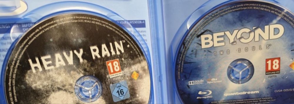 PS4 Heavy Rain & Beyond Two Souls Collection PS 4 5 Playstation игра