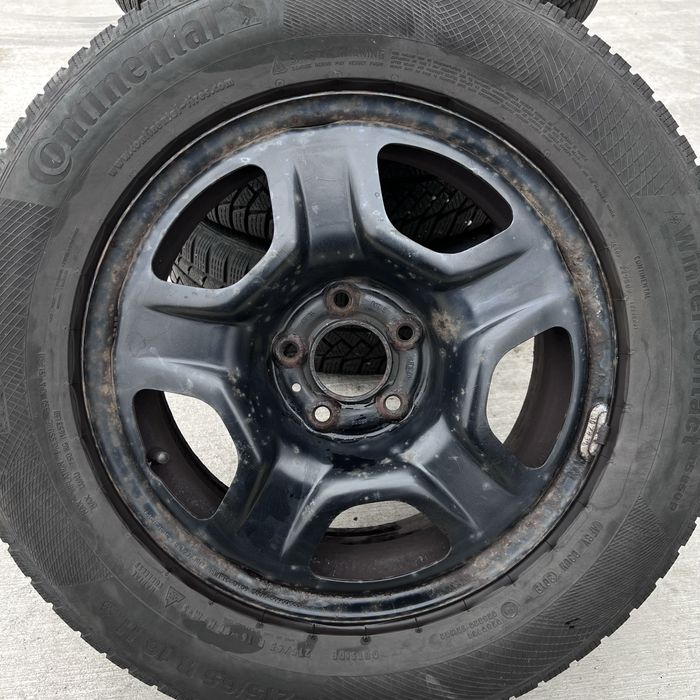 Roti iarna DACIA DUSTER - Jante tabla + Anvelope iarna 215 65 16