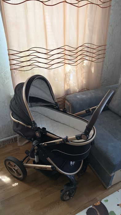 Коляска 3в1 - люлька, прогулочный блок, автолюлька