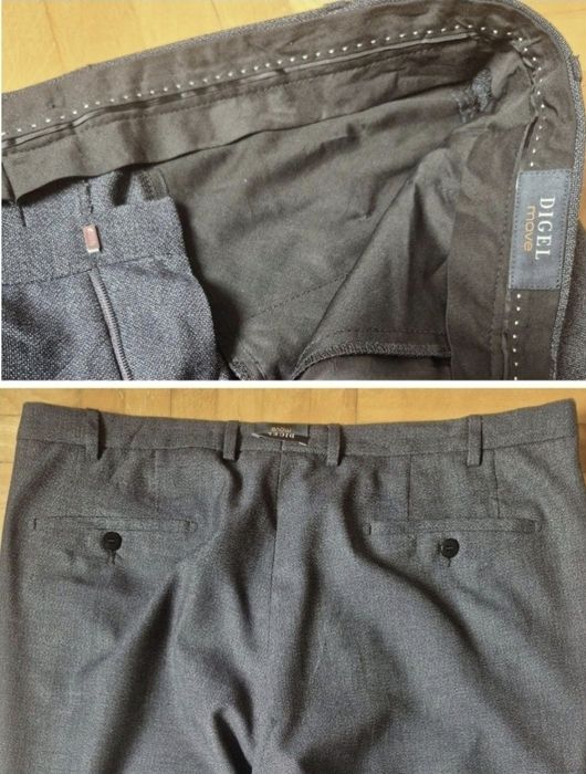 Pantaloni Premium Digel Move Slim Fit, Bărbați, Mărimea L-XL/52/W38 Short