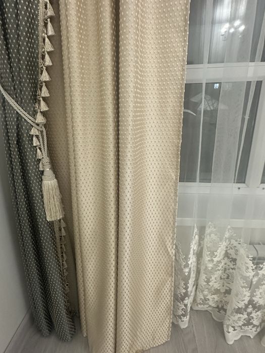 Портьеры с тюлью в комплекте