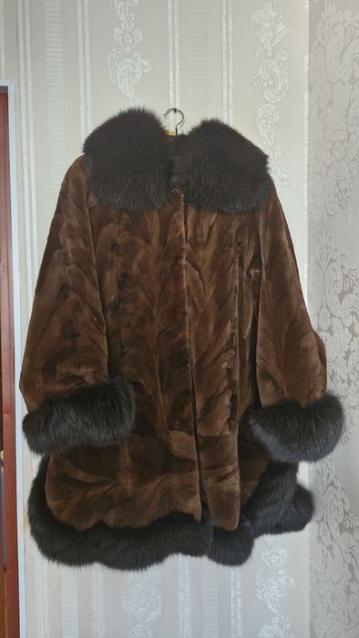 Шуба норковая б/у