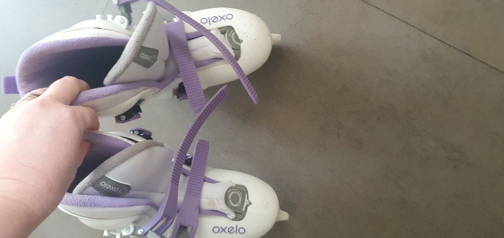 Patine gheață OXELO Alb Fete
Patine gheață Play 3 Alb Fete
Patine ghe