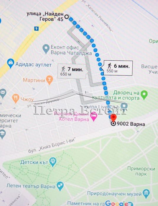 Продава се Едностаен апартамент в Варна, Спортна зала - 25 кв.м за 1404 €/кв.м - Снимка #1