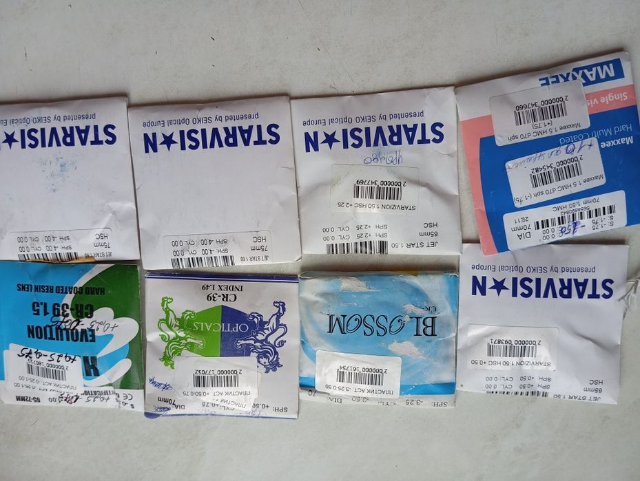 Линзы для очков, оптика