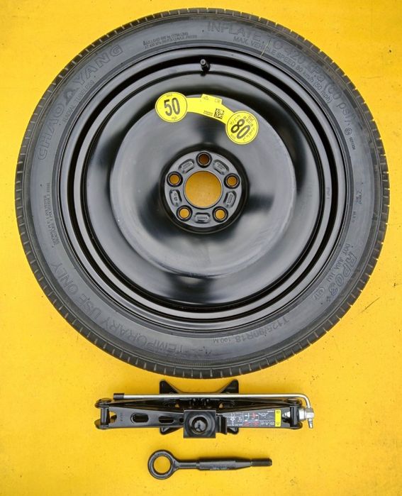 Roată rezervă 125.80.18 slim 5x108 Volvo XC 60 70 90 cric Volvo XC