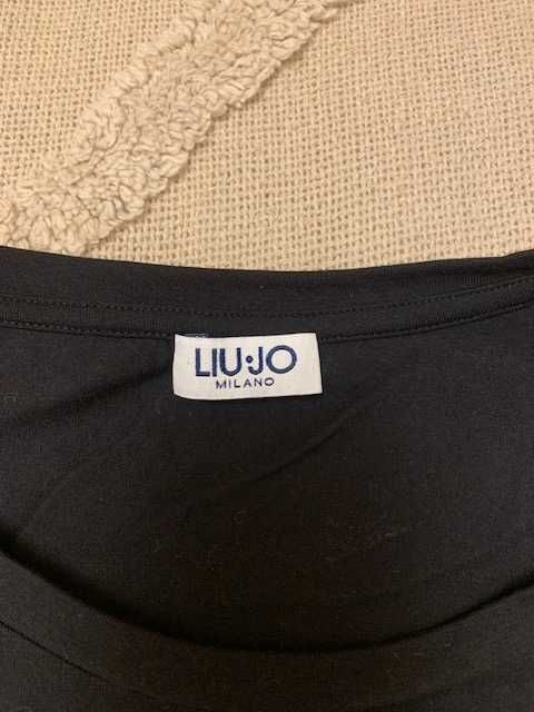 Tricou Liu Jo dama negru cu paiete