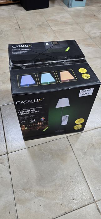 Lampa solara cu telecomanda