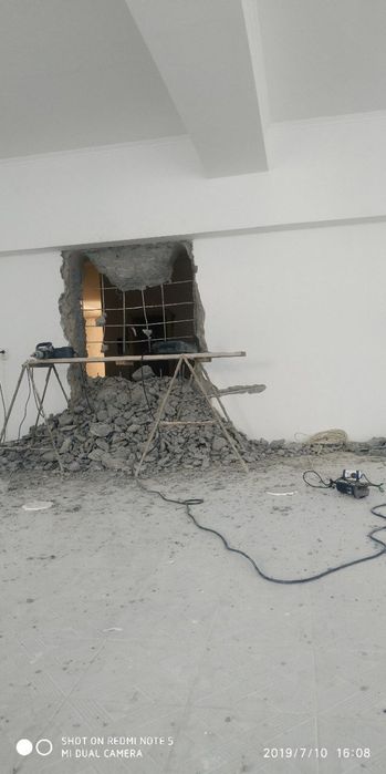 beton buzish perfiratorxizmati almazniy bur