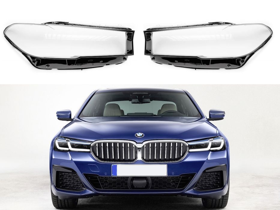 Стъкла за фарове на BMW 5 G30 Facelift