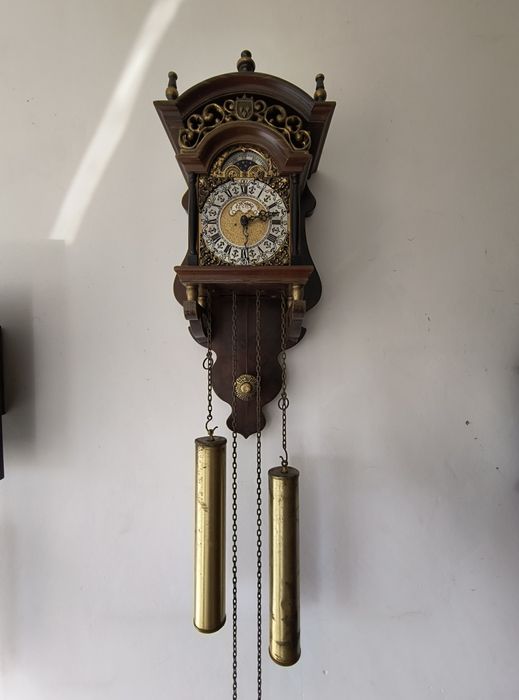 Ceas De Semineu Cu Pendula Junghans,Pendul Anker