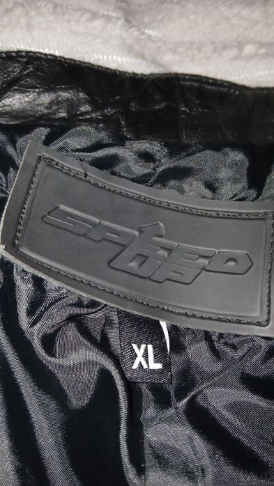 Pantaloni moto piele