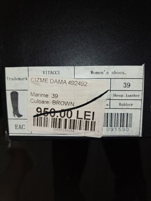 Cizme foarte elegante Vitacci