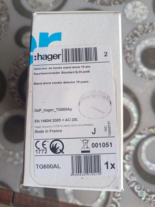 Detector de fum Hage   14 bucăți noi