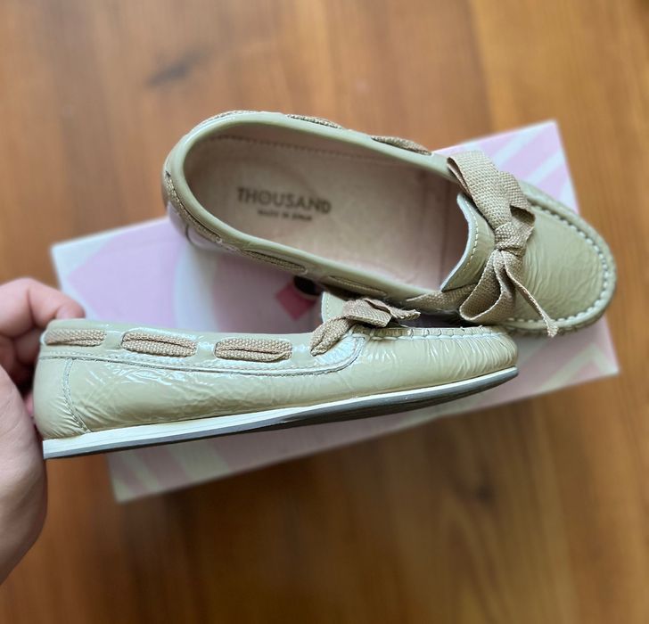 Испанские детские кожаные туфли